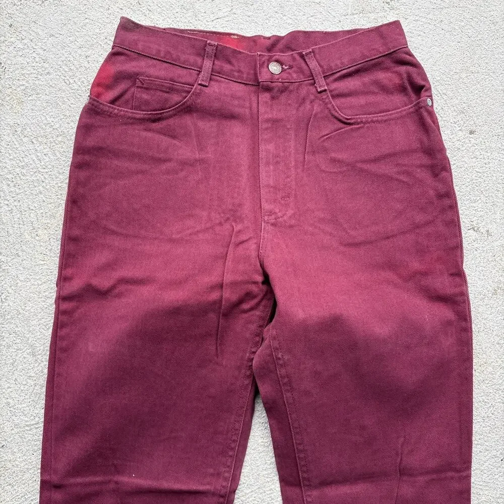 Deadstock Vintage Denim Lee Junior 300 Relaxed Fit Tapered Leg 13 Overdyed Jeans